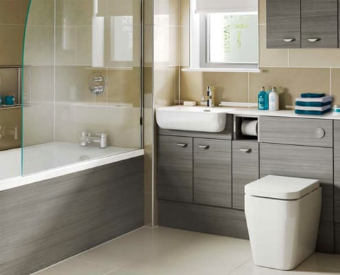 Badeværelse udført af Finlow